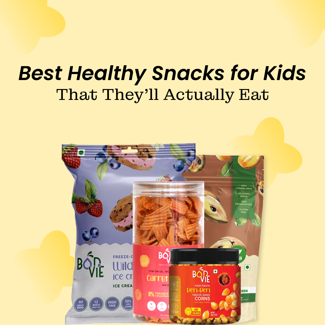 Eating Snacks Best Healthy Snacks for Kids That They’ll Actually Eat | Bonvie Snacks
