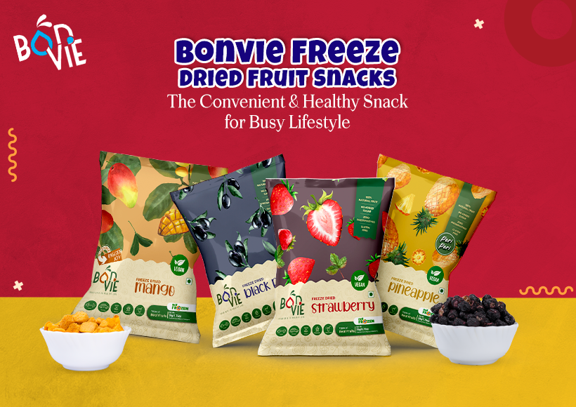 Bonvie Freeze-Dried Fruit Snacks: The Convenient and Healthy Snack for Busy Lifestyle