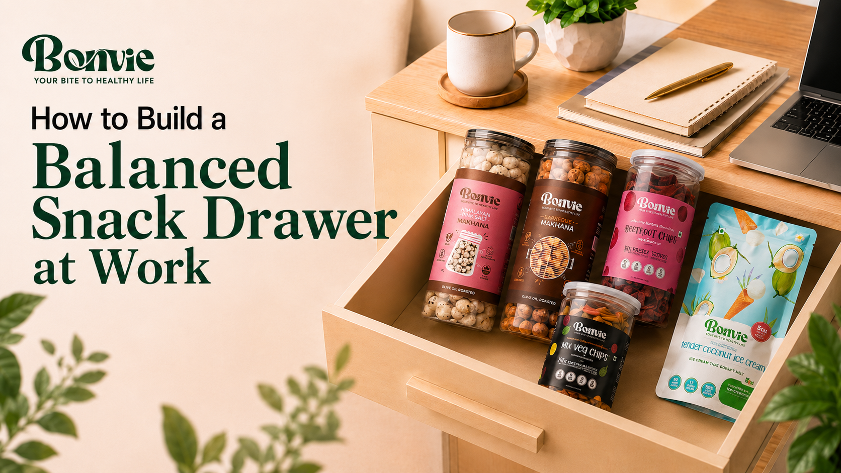 How to Build a Balanced Snack Drawer at Work?