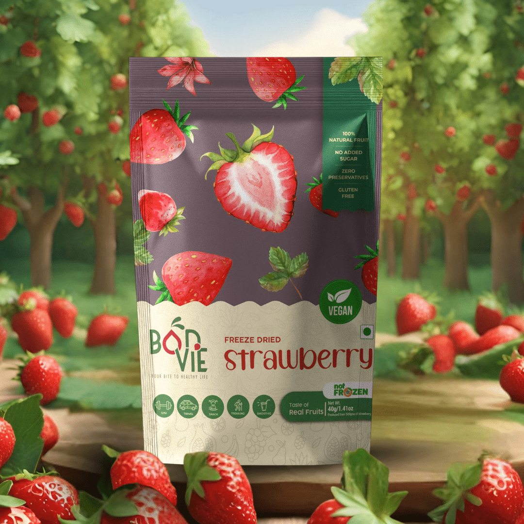 Freeze Dried Strawberry Snacks