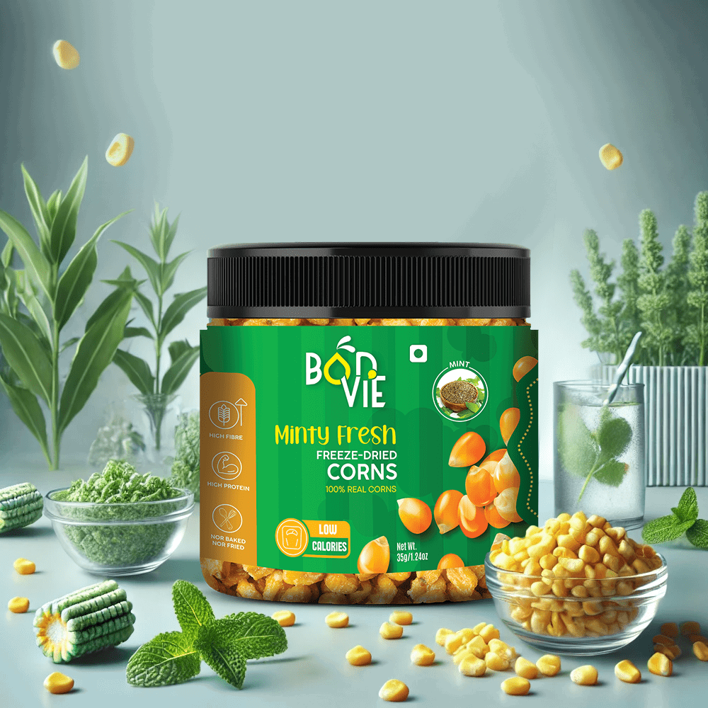 Minty Fresh Freeze-Dried Corns 35gm