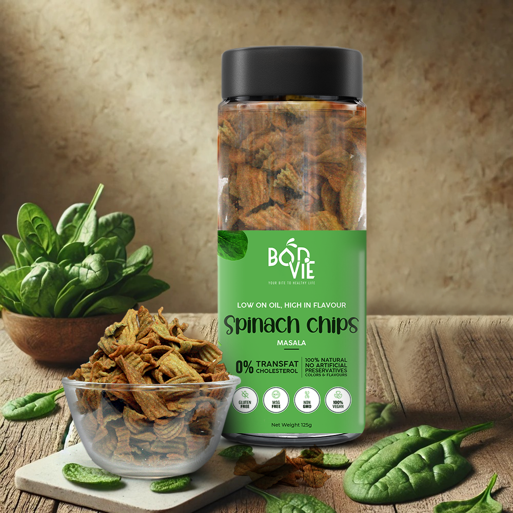 Spinach Chips Masala