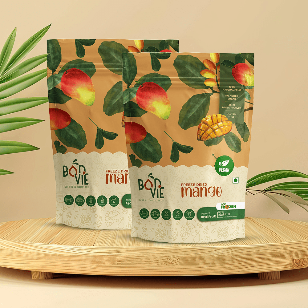Freeze Dried Mango Snacks - Pack Of 2