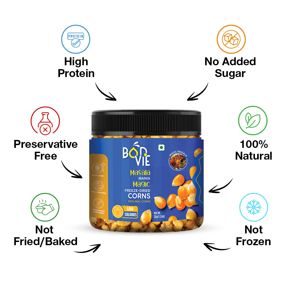 Masala Mania Magic Freeze-Dried Corns 35gm