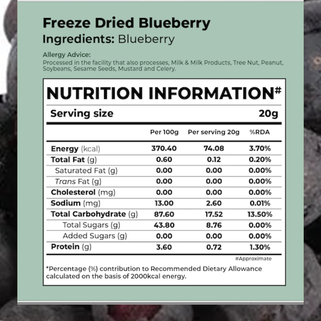 Freeze Dried Blueberry