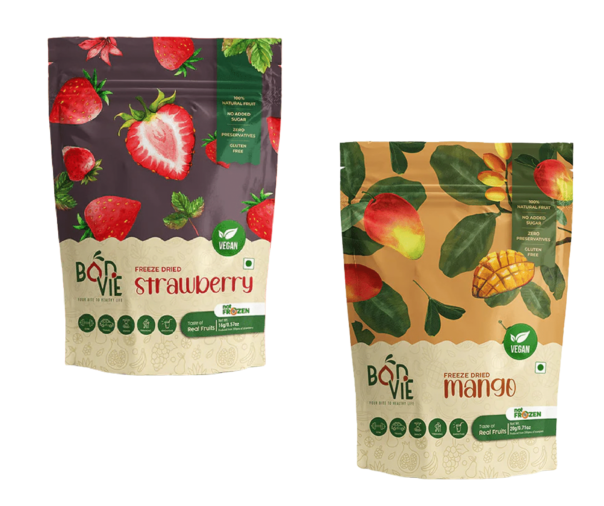 Strawberry & Mango combo