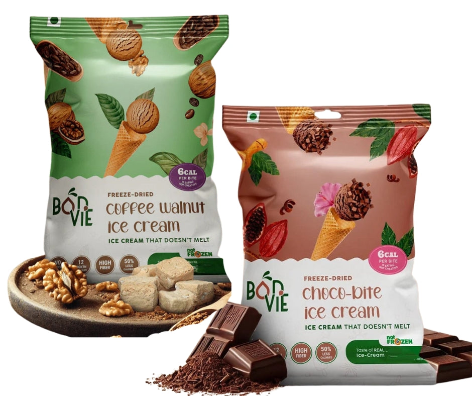 Chocobite & Coffee-Walnut Ice-Creams Snacks (20gm each)