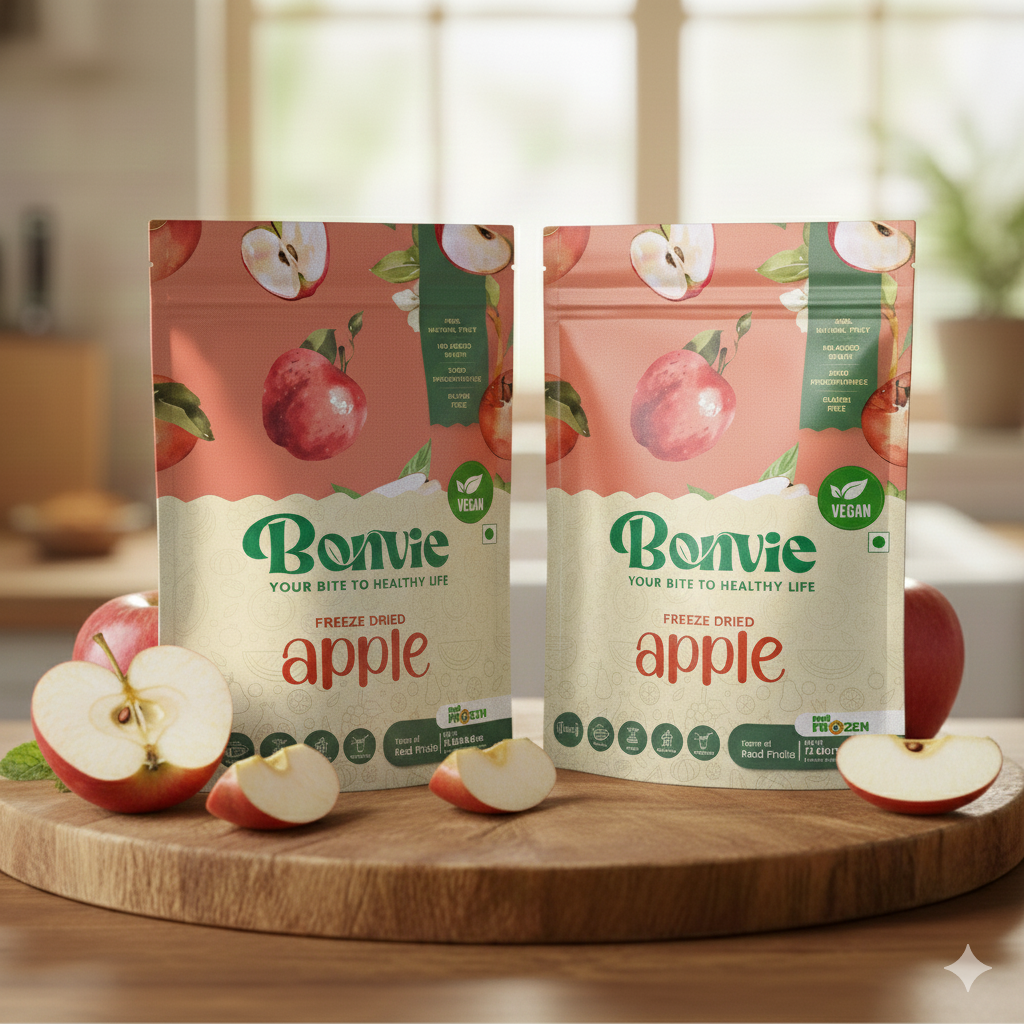 Freeze Dried Apple Snacks - Pack Of 2