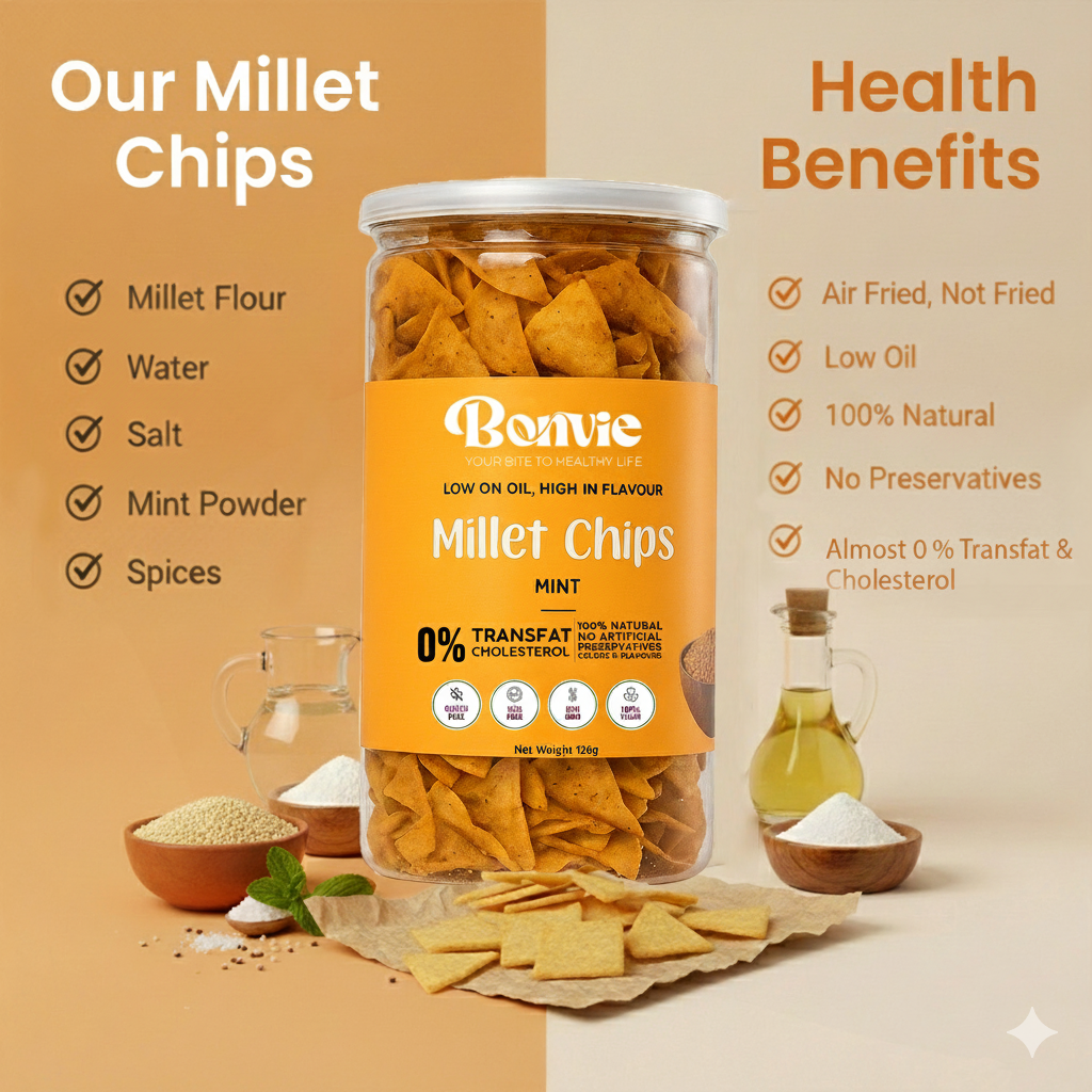 Millet Chips-Mint