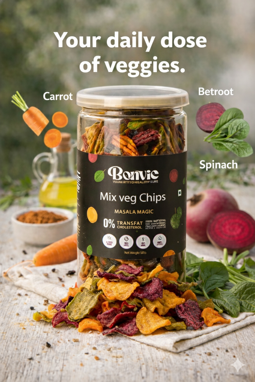 Mix Vegetable Chips - Masala Magic