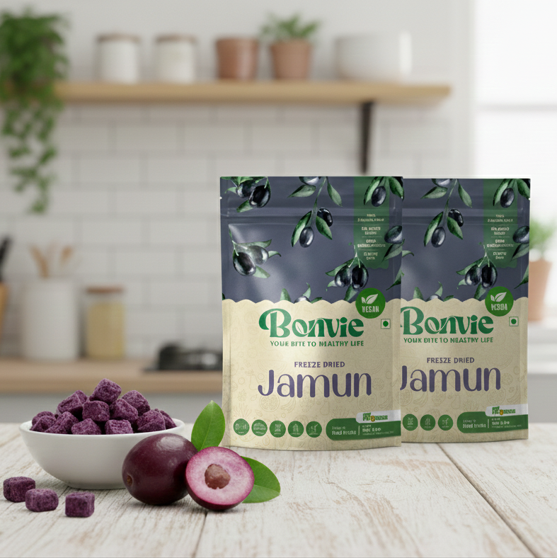 Freeze Dried Jamun Snacks - Pack Of 2