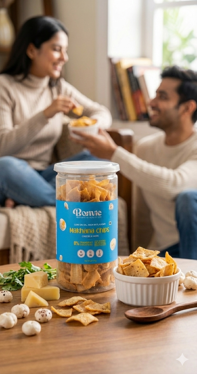 Makhana Chips Cheese & Herbs