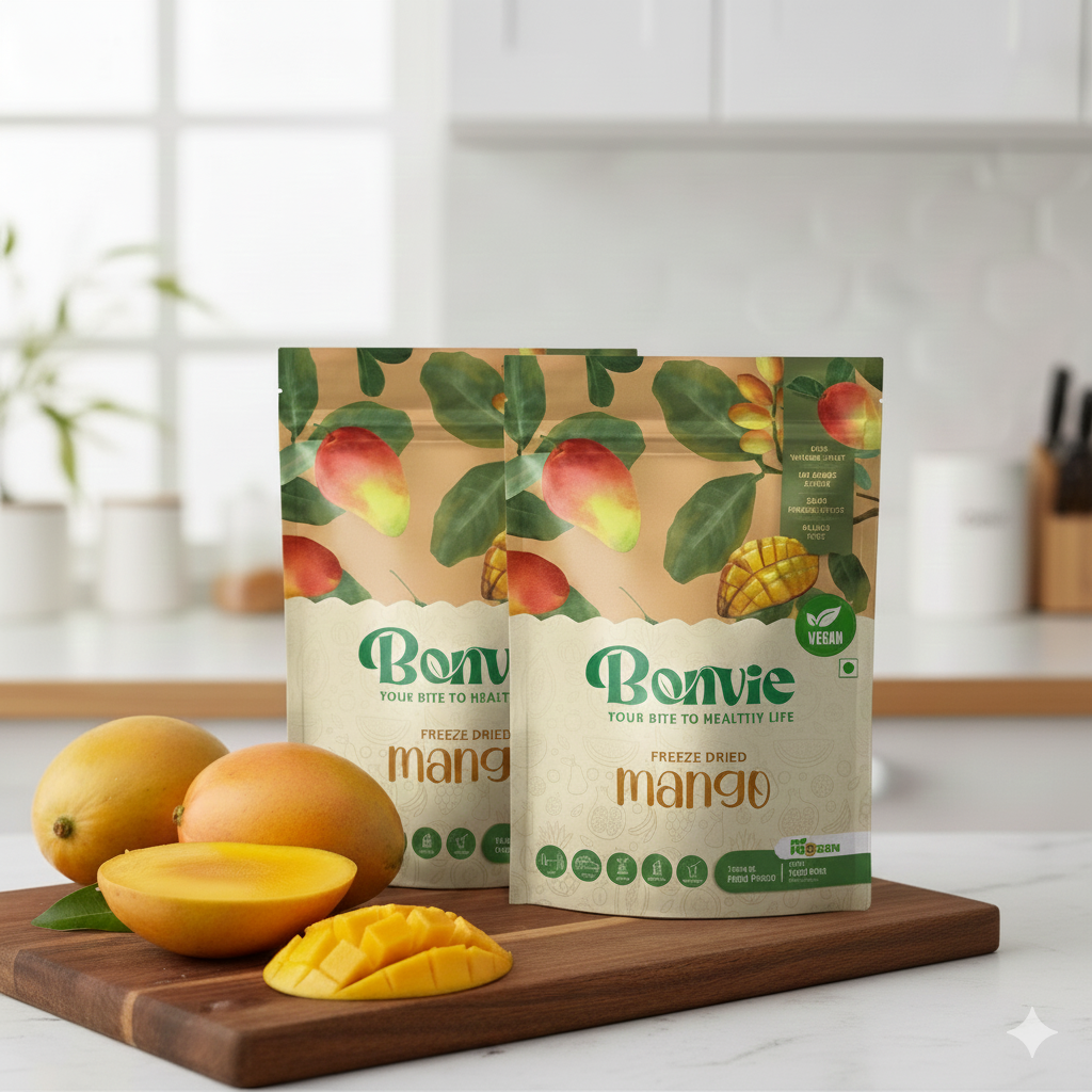 Freeze Dried Mango Snacks - Pack Of 2