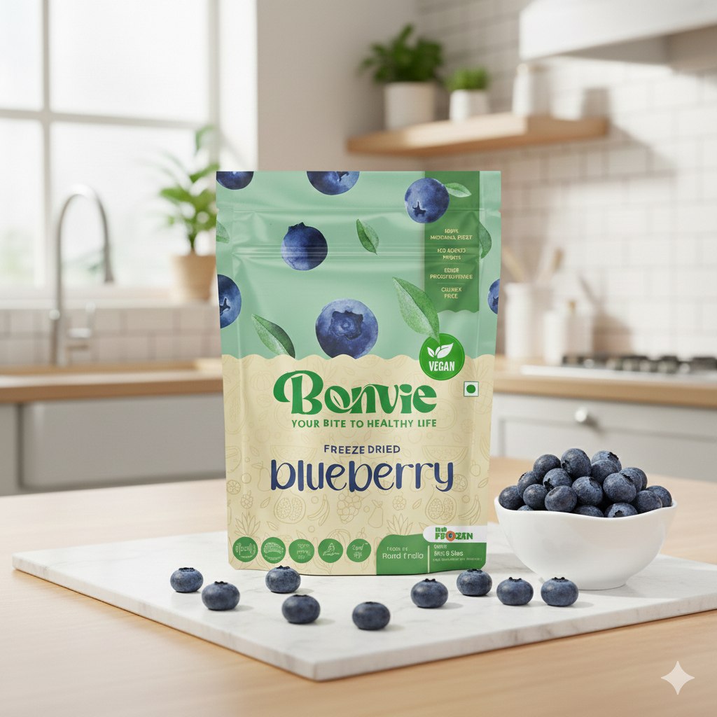 Freeze Dried Blueberry Snacks