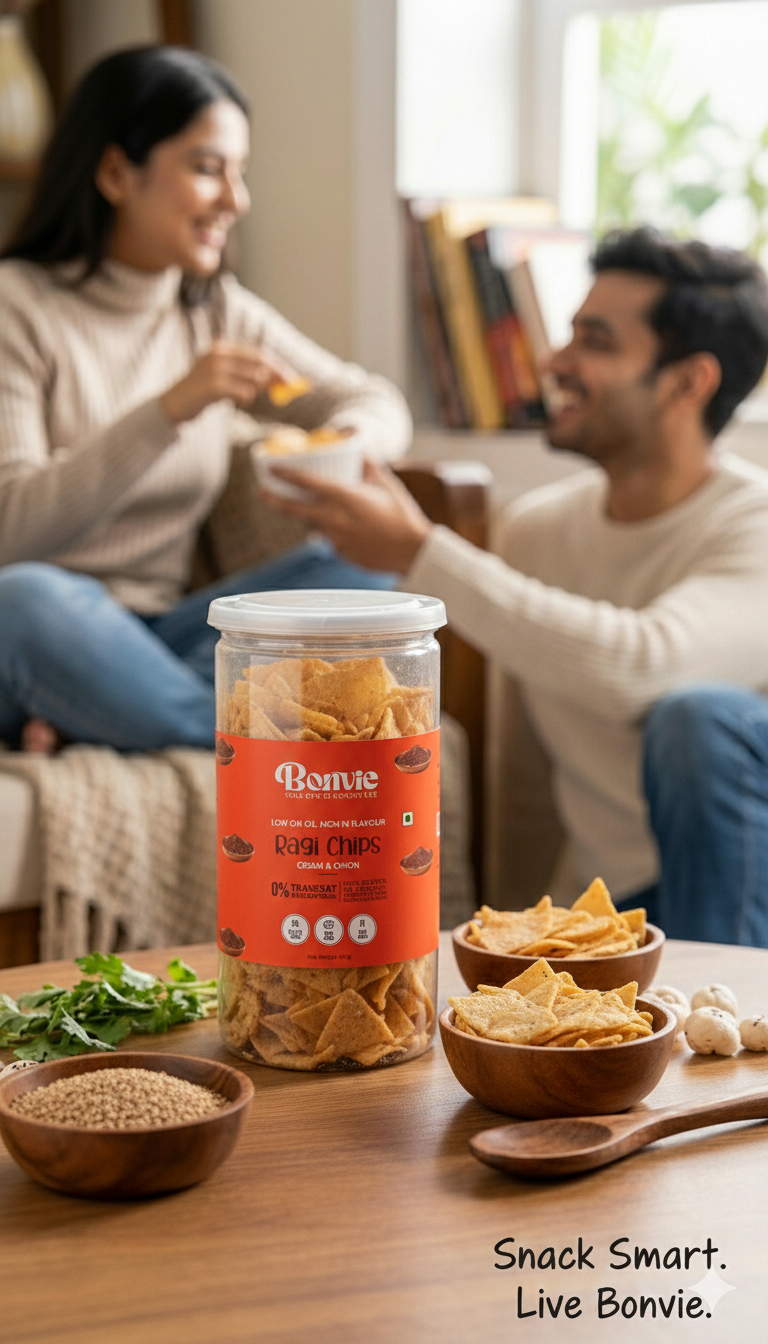 Ragi Chips - Cream & Onion