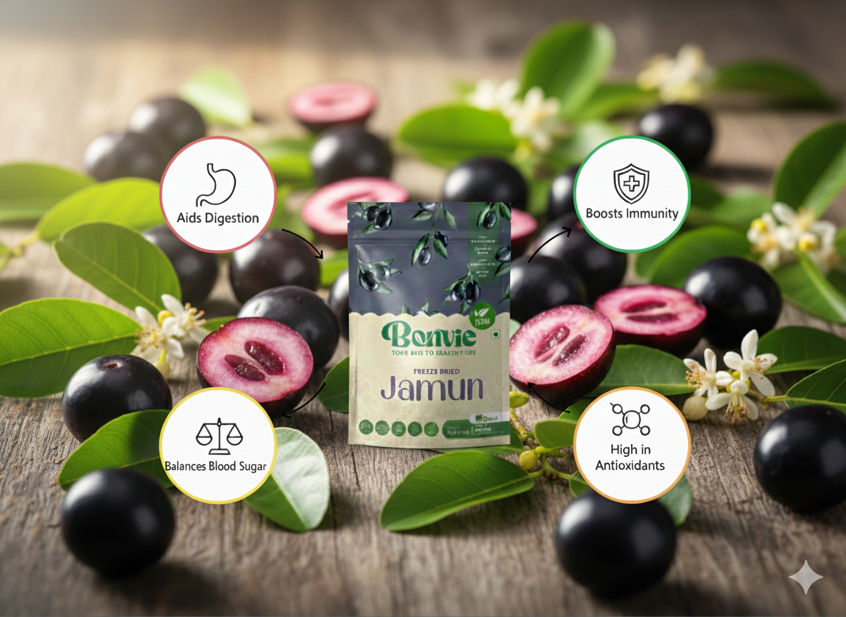 Freeze Dried Jamun Snacks