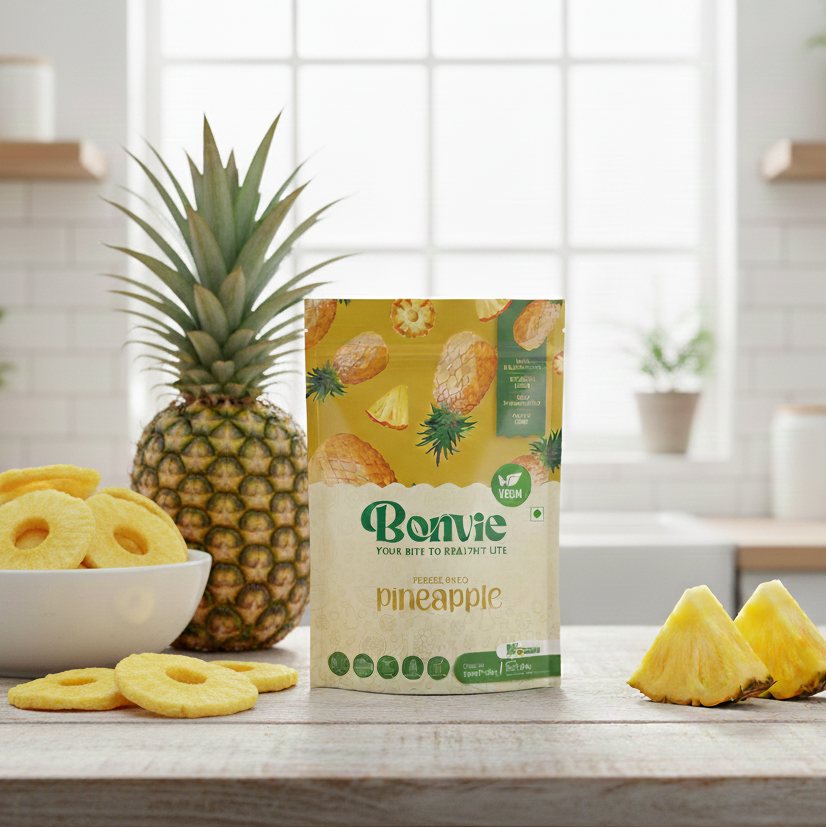 Freeze Dried Pineapple Snacks