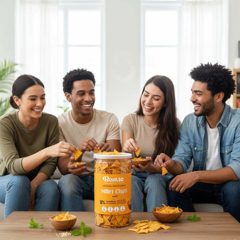 Millet Chips-Mint