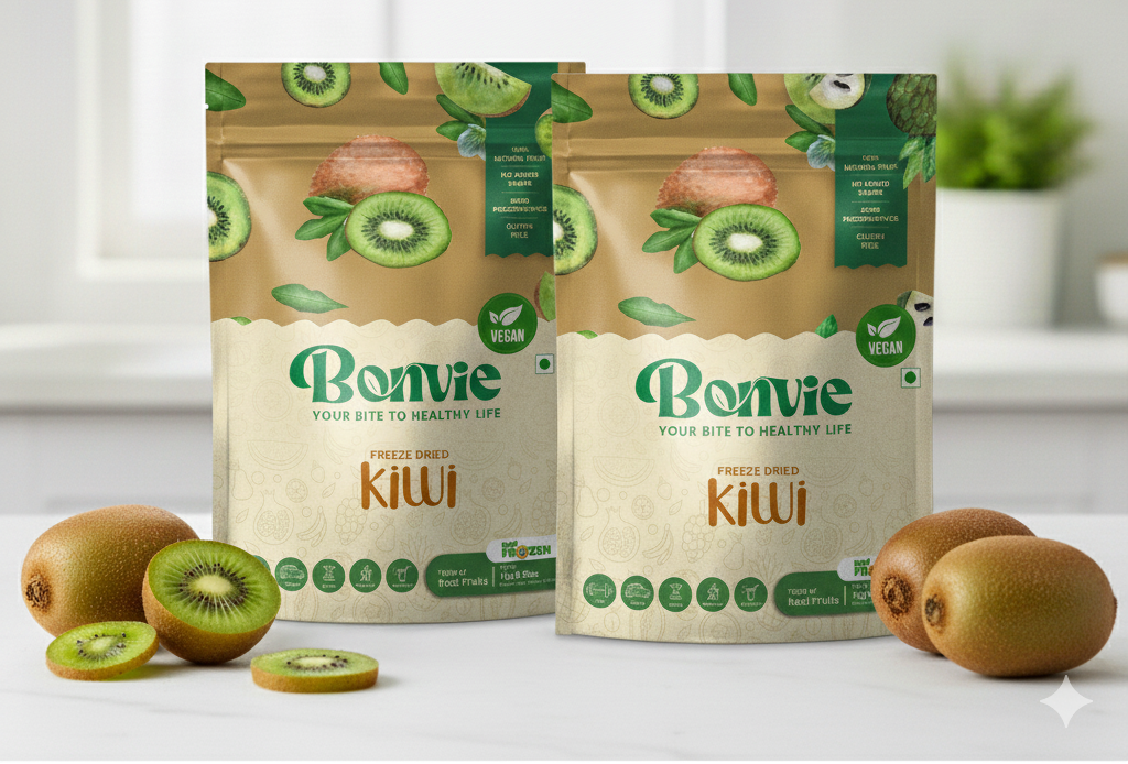 Freeze Dried Kiwi Snacks - Pack Of 2