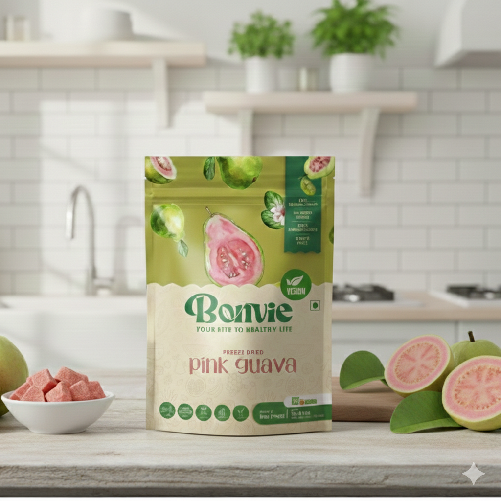 Freeze Dried Pink Guava Snacks