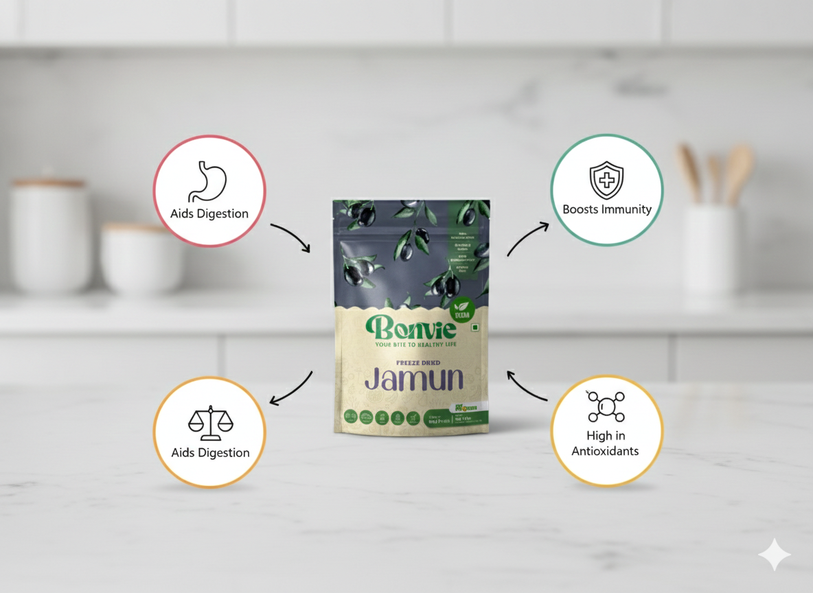 Freeze Dried Jamun Snacks