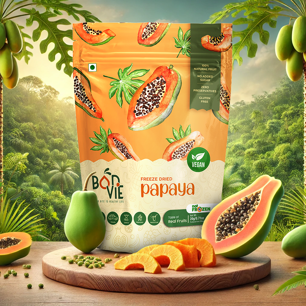 Freeze Dried Papaya - Pack Of 2