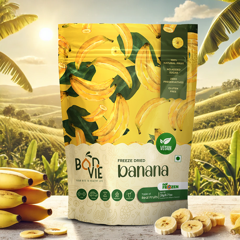 Freeze Dried Banana - Pack Of 2