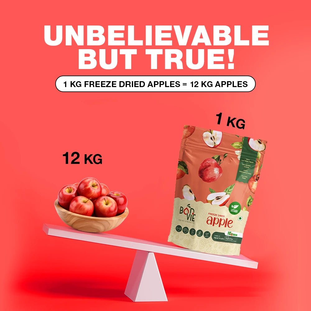 Freeze Dried Apple Snacks - Pack Of 2