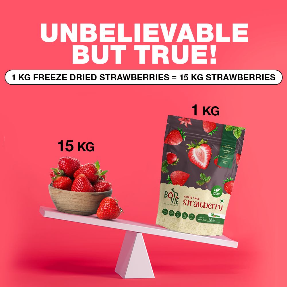 Freeze Dried Strawberry - Pack Of 2