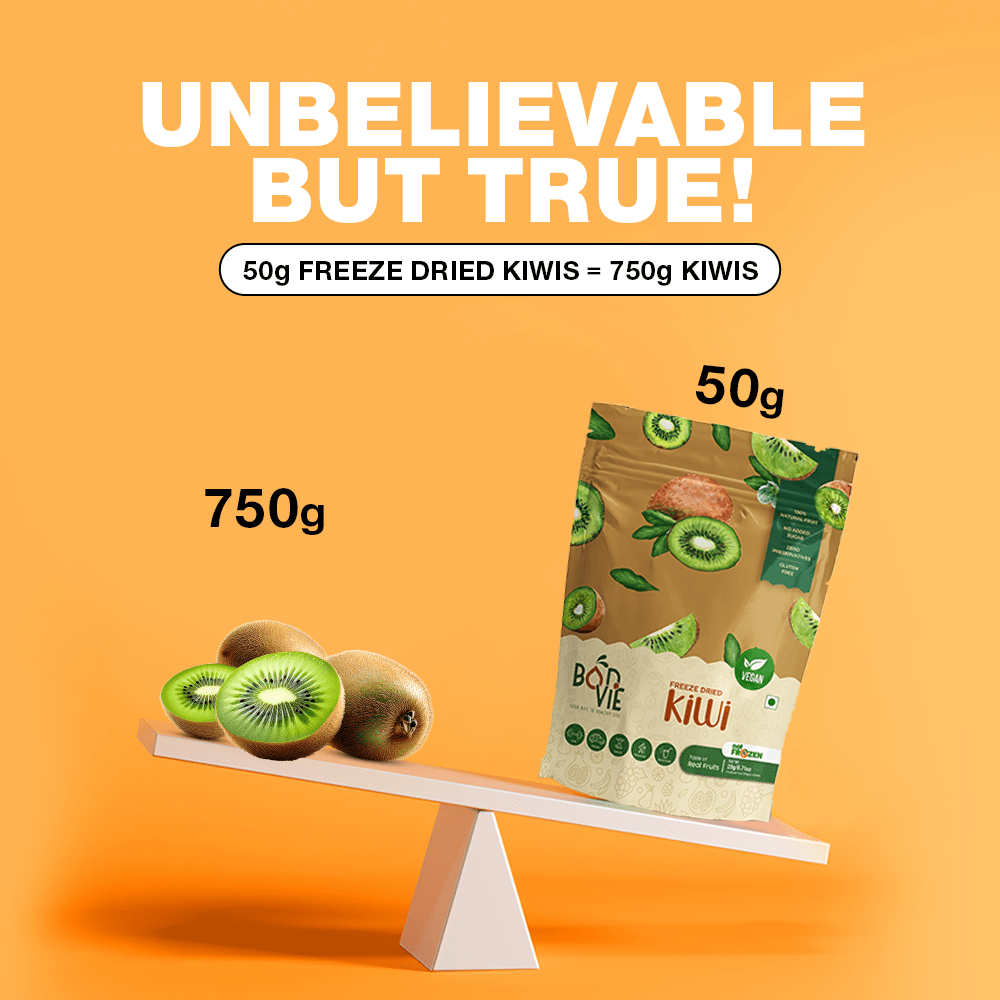 Freeze Dried Kiwi Snacks