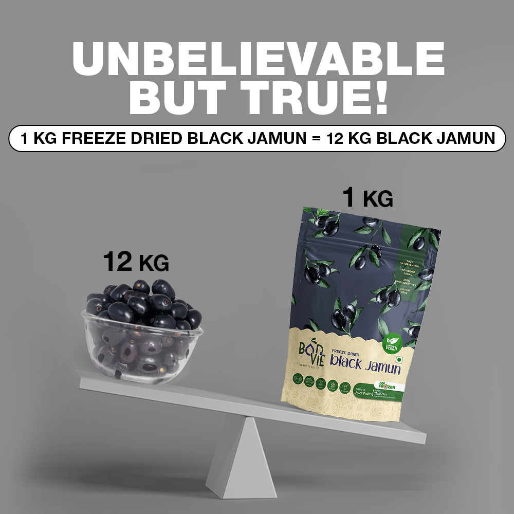 Freeze Dried Jamun Snacks - Pack Of 2