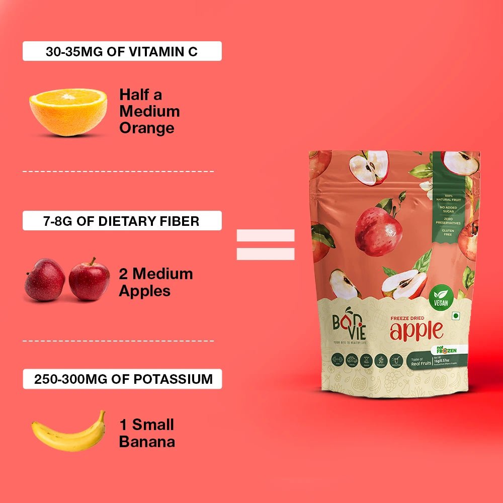 Freeze Dried Apple Snacks - Pack Of 2