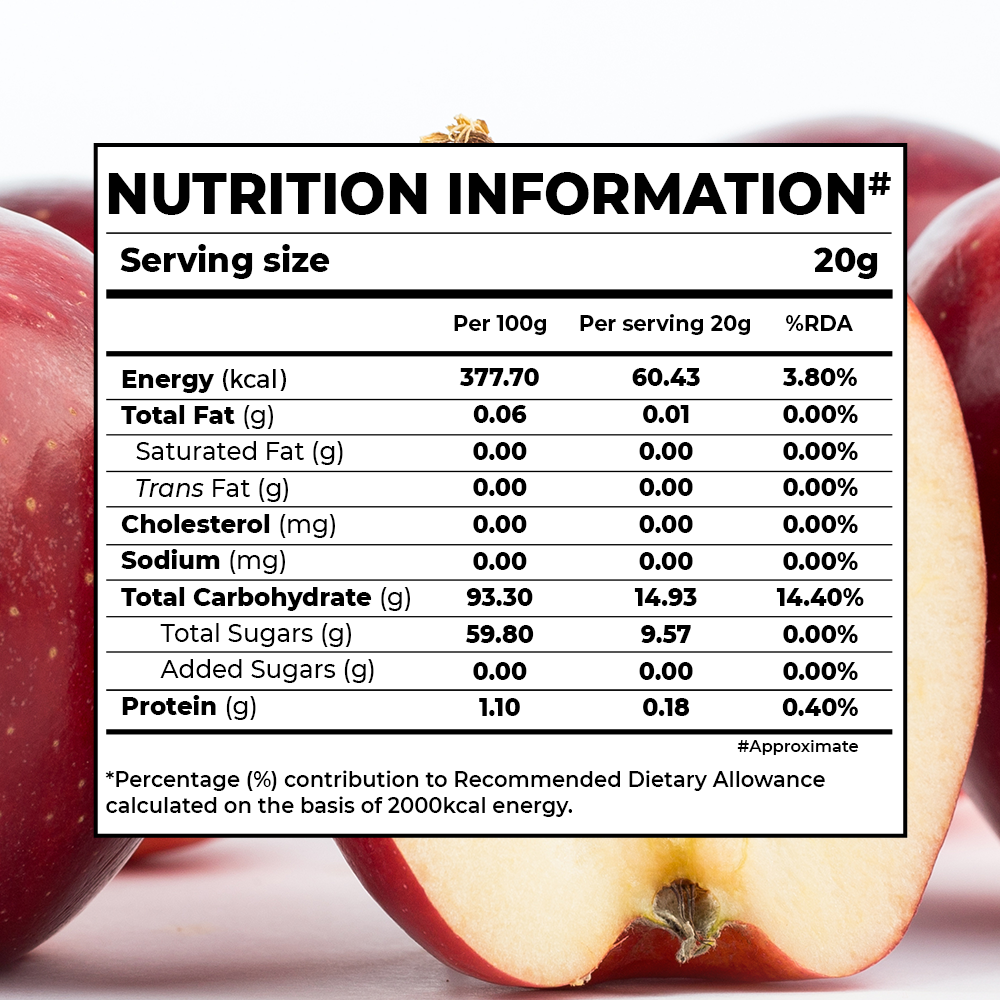 Freeze Dried Apple