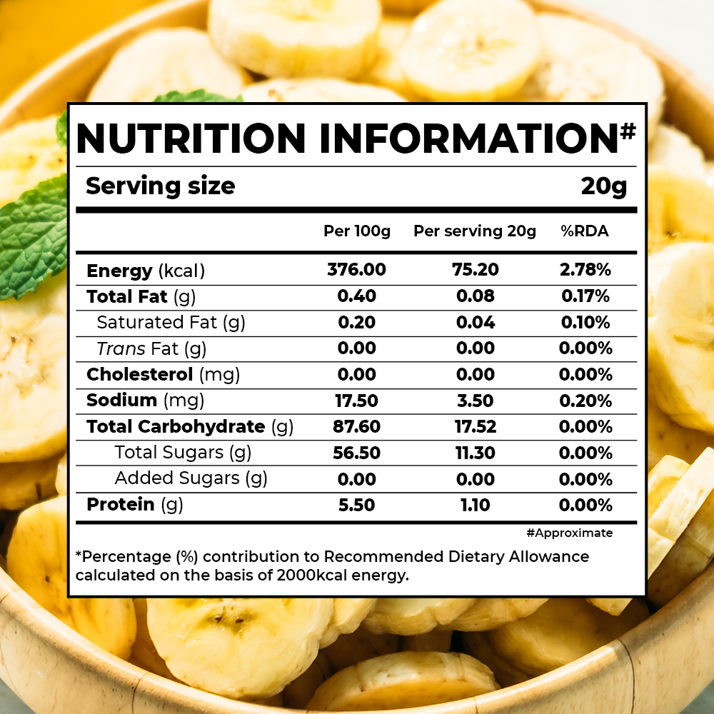 Freeze Dried Banana