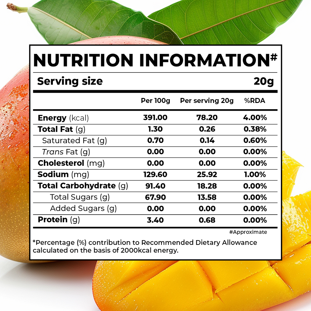 Freeze Dried Mango - Pack Of 2