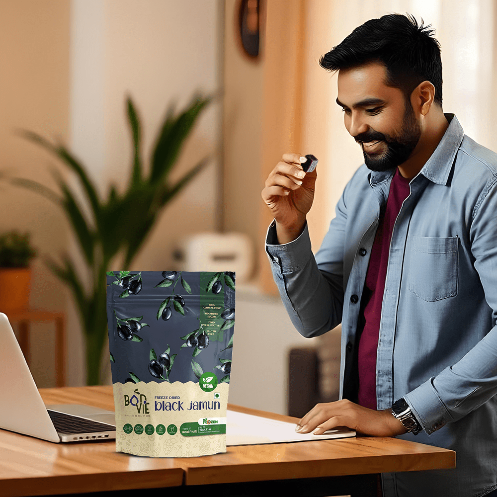Freeze Dried Jamun Snacks - Pack Of 2