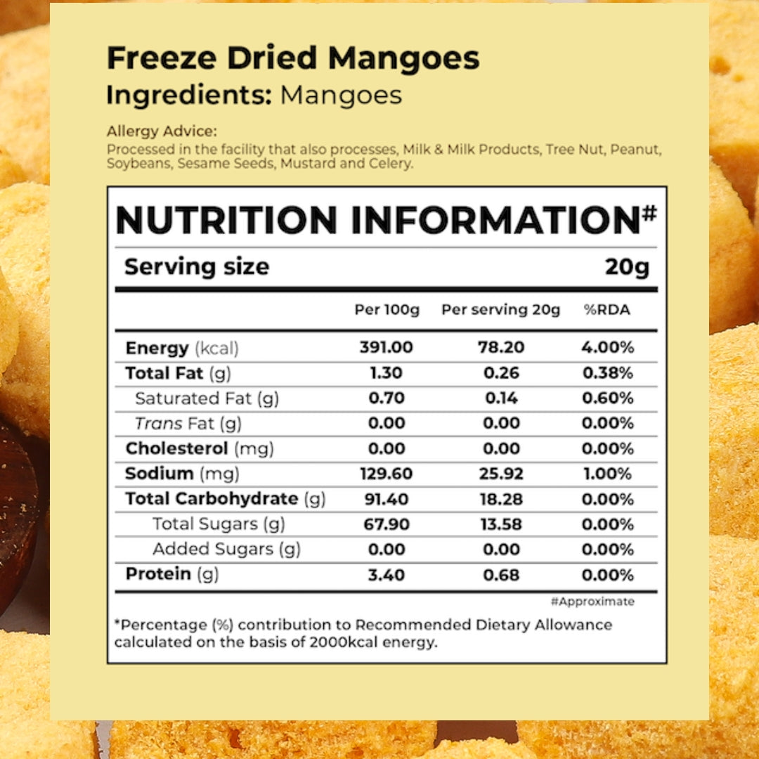 Freeze Dried Mango