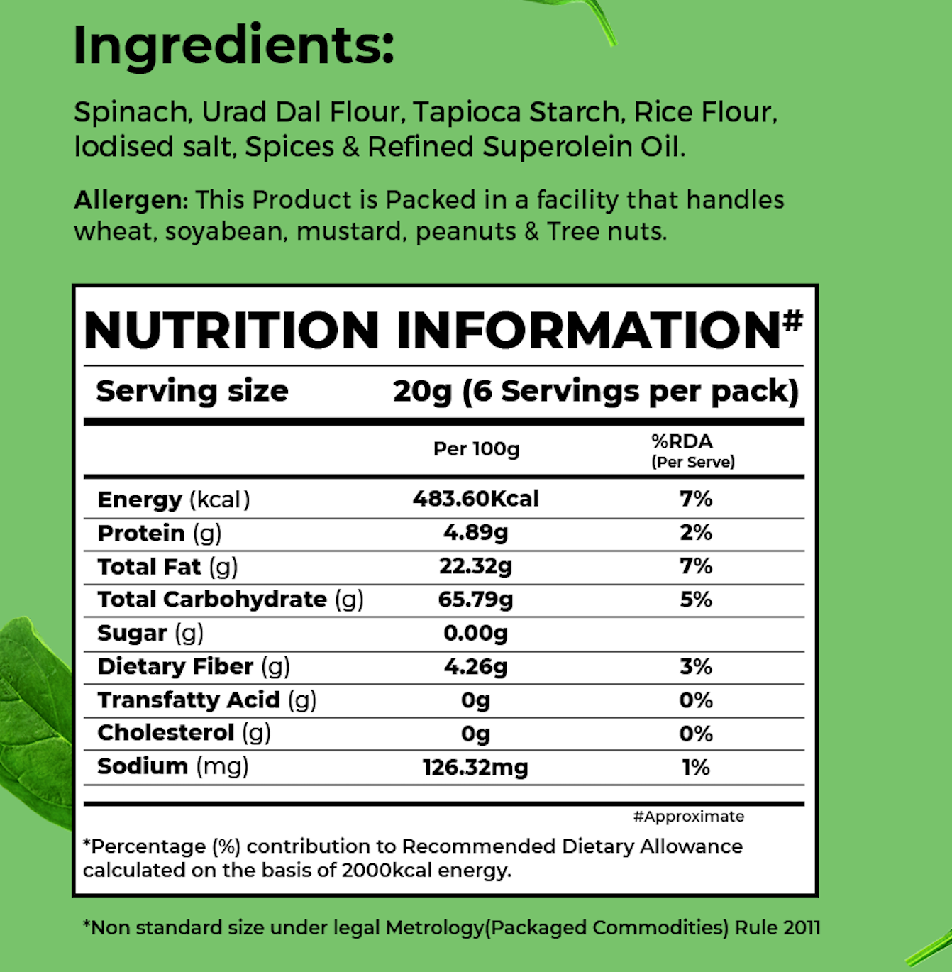 Green Peas Chips