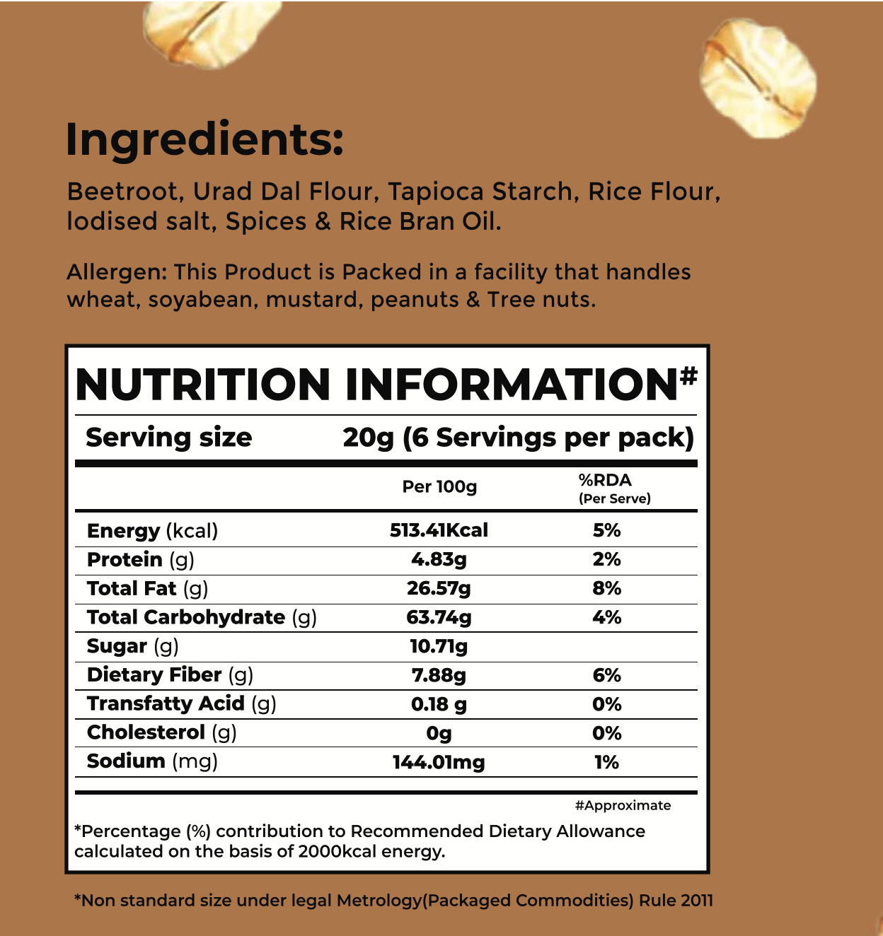 Oats Chips – Peri Peri