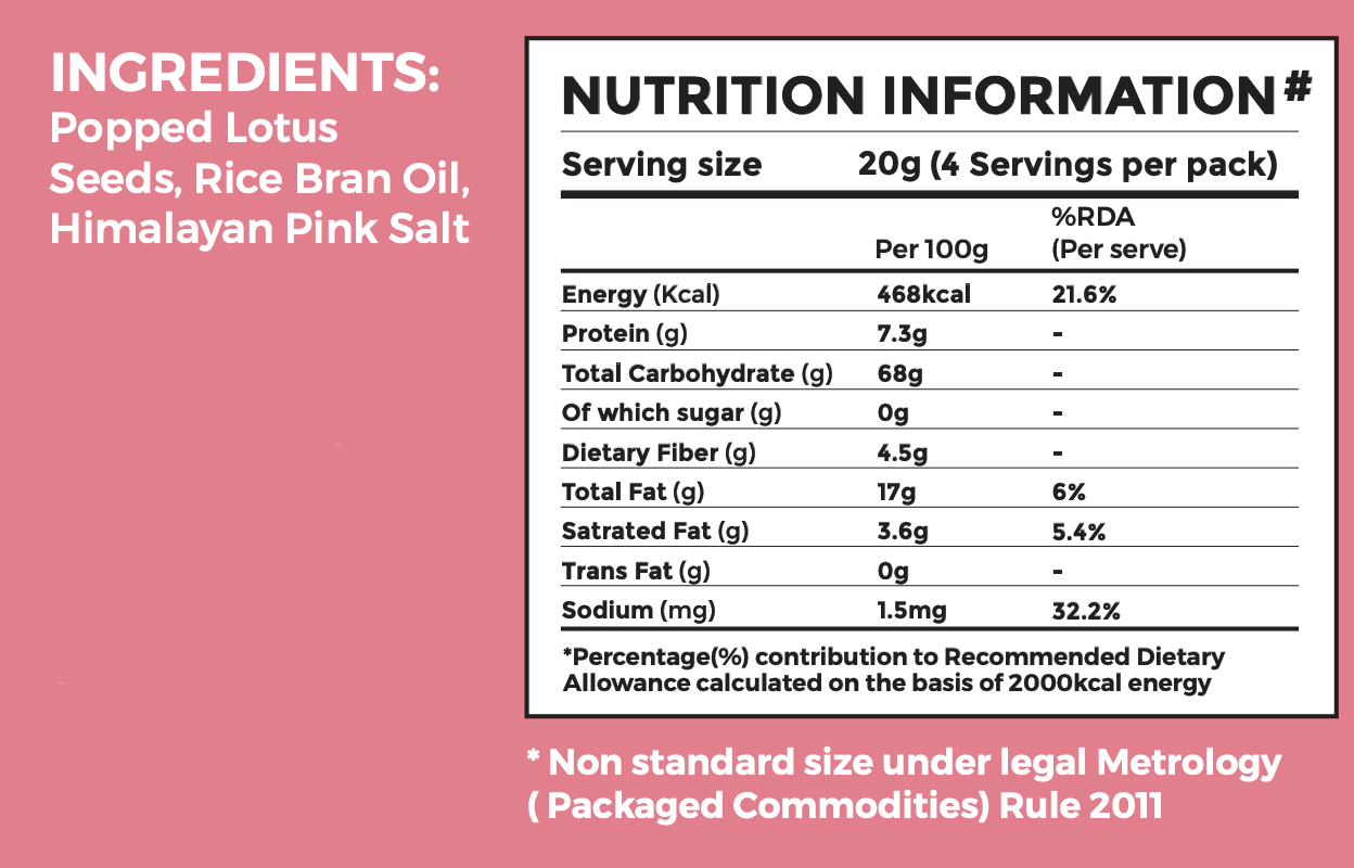 Himalayan Salt-Makhana