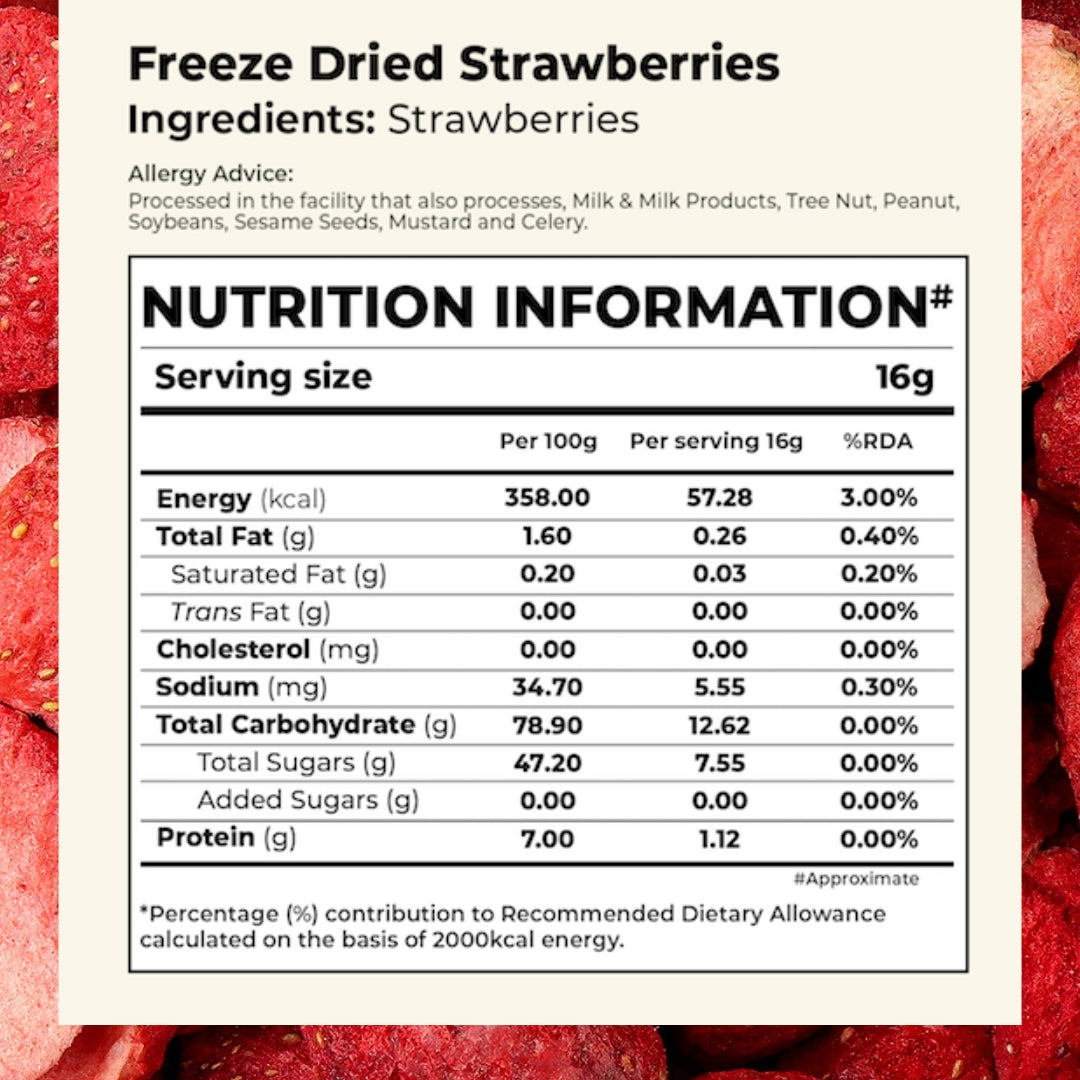 Freeze Dried Strawberry - Pack Of 2