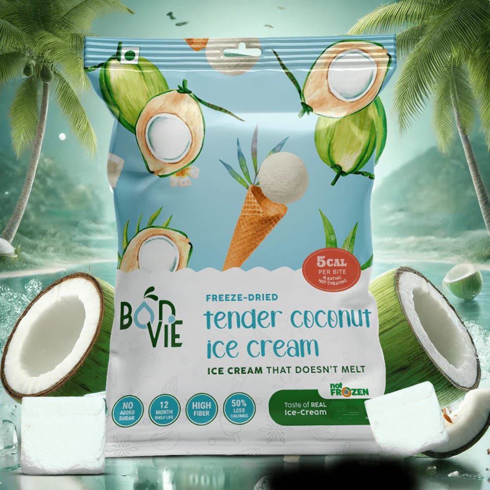 Coconut & Coffee-Walnut Ice Cream Snack (20gm each)