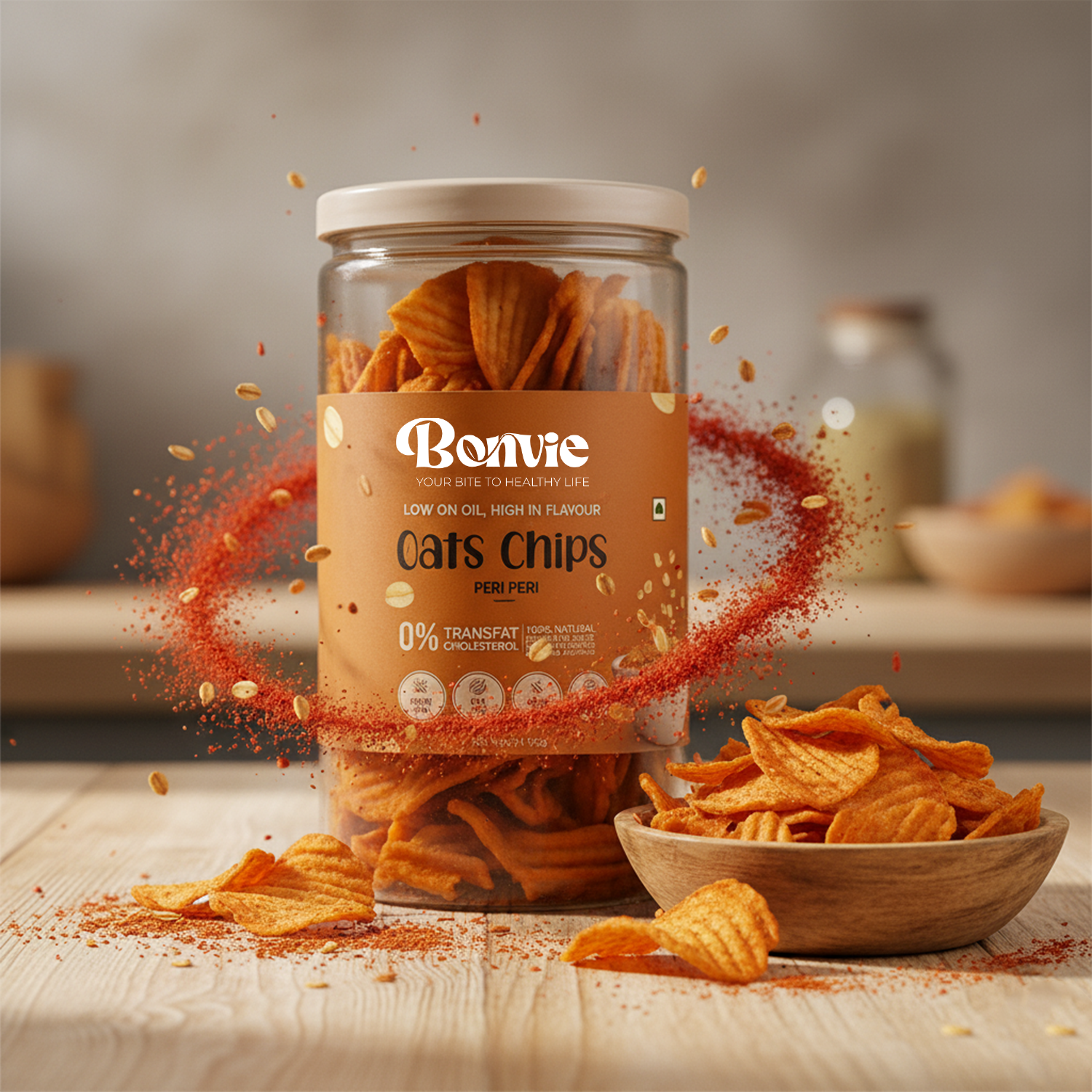 Oats Chips-Peri Peri