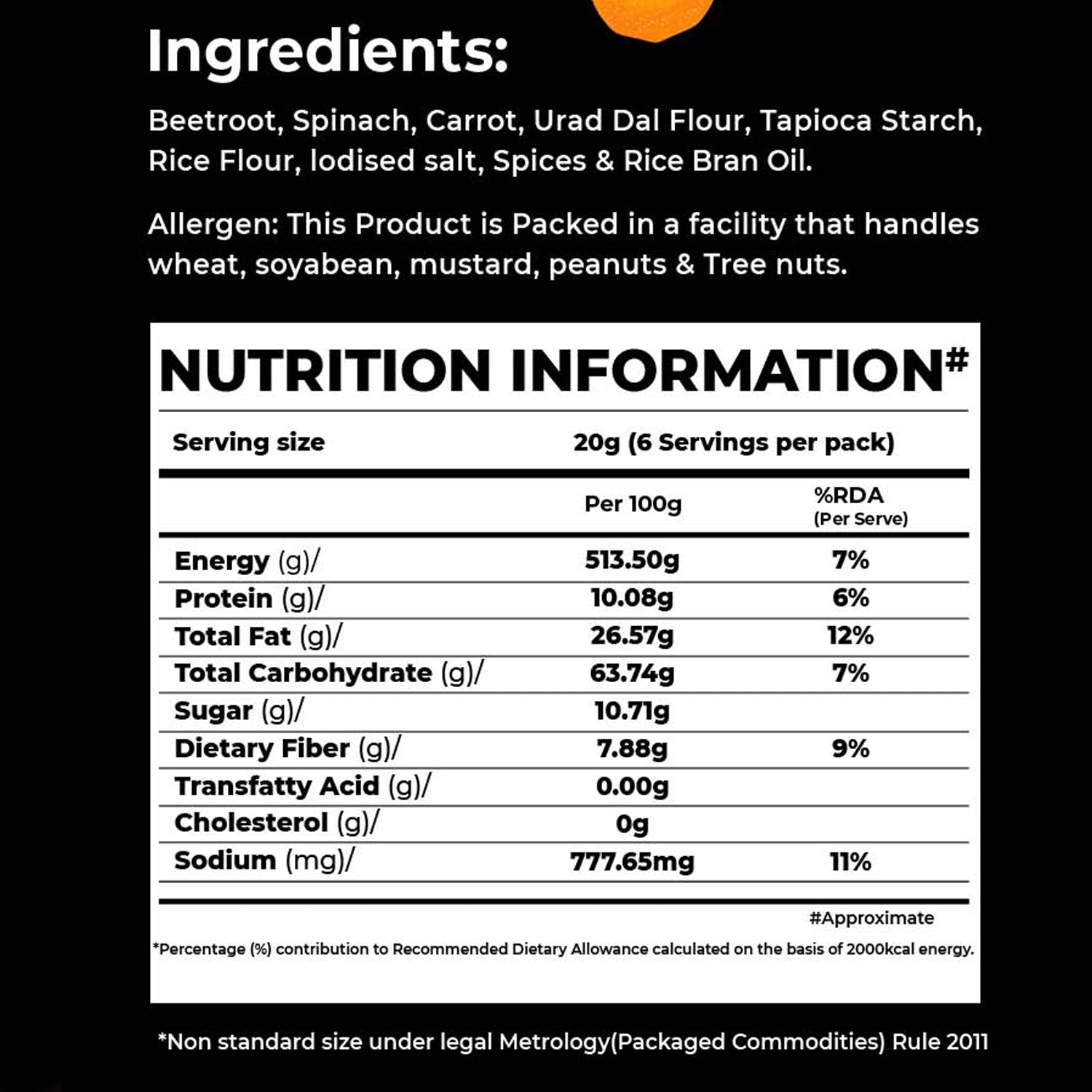 Mix Vegetable Chips - Masala Magic