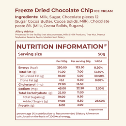 Freeze Dried Choco Bite Ice Cream