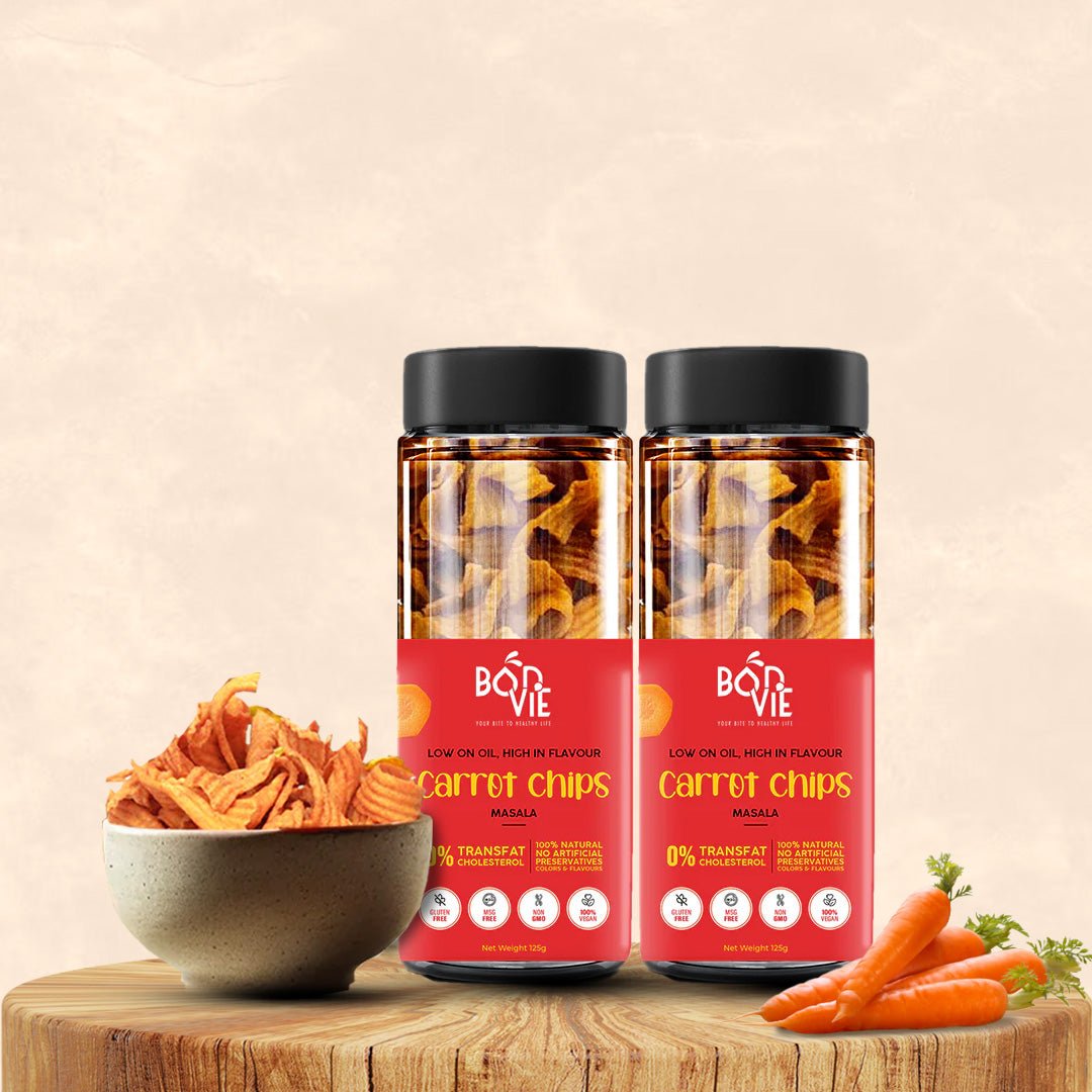 Carrot Chips Masala - Pack of 2