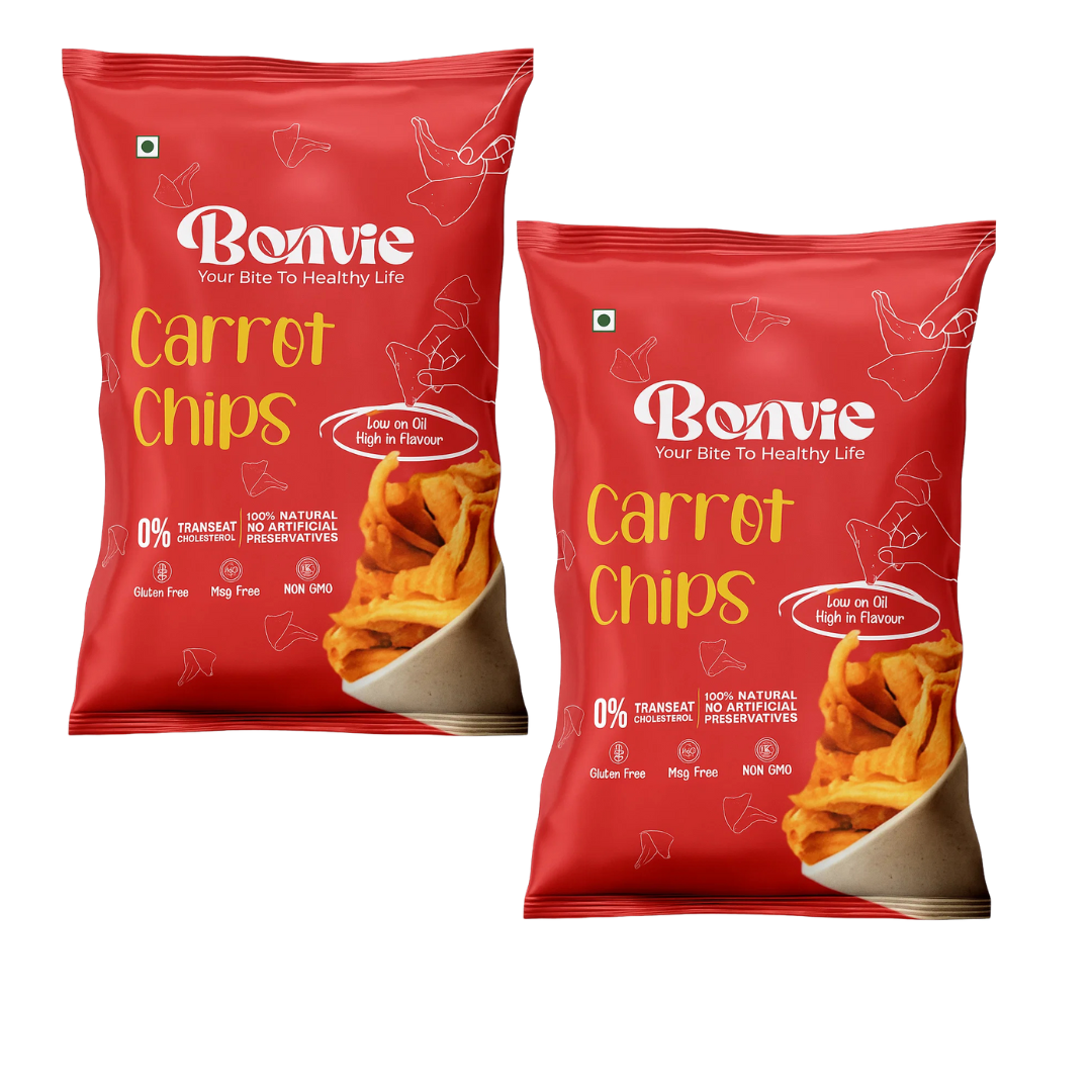 Carrot chips (Pack of 2)
