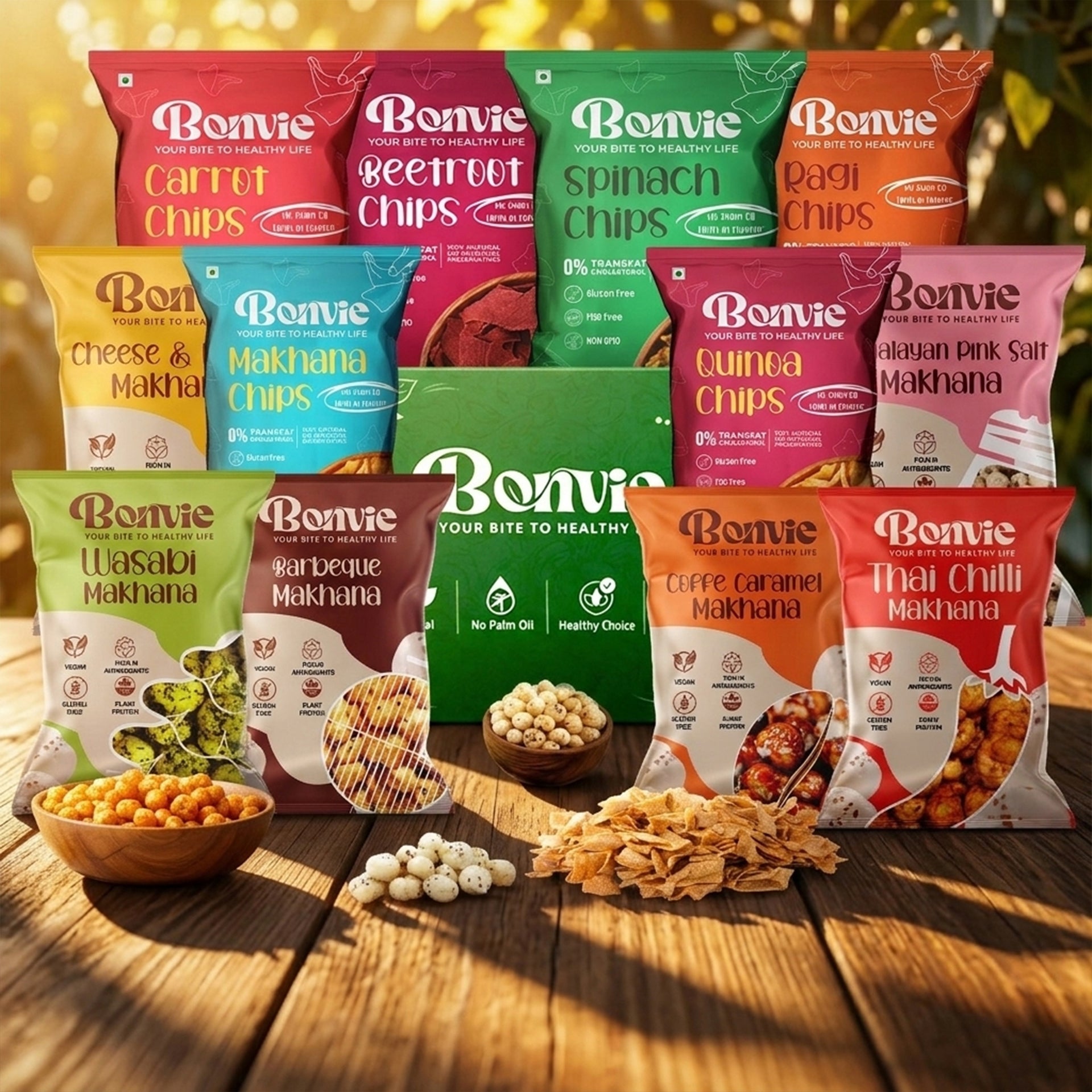 Makhana & Veggie Chips Trial Box