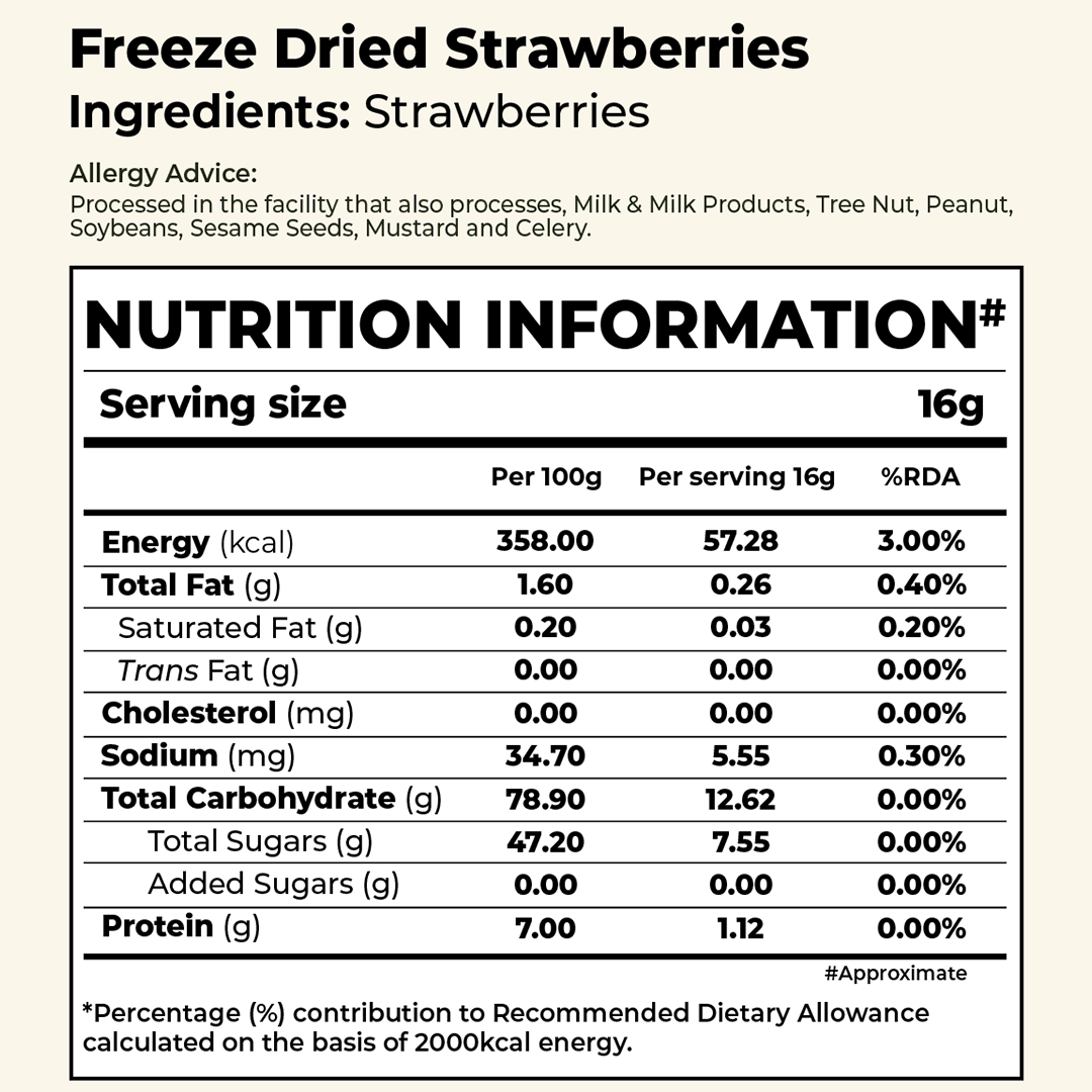 Freeze Dried Strawberry